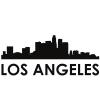 Los Angeles Skyline Silhouette